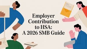 Learn how to structure your employer contribution to HSA plans in 2026. This guide covers tax rules, contribution limits, plan designs, and compliance for SMBs.