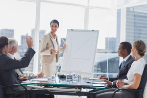 asking questions in a meeting