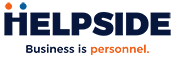 Helpside - Business is personnel. Logo
