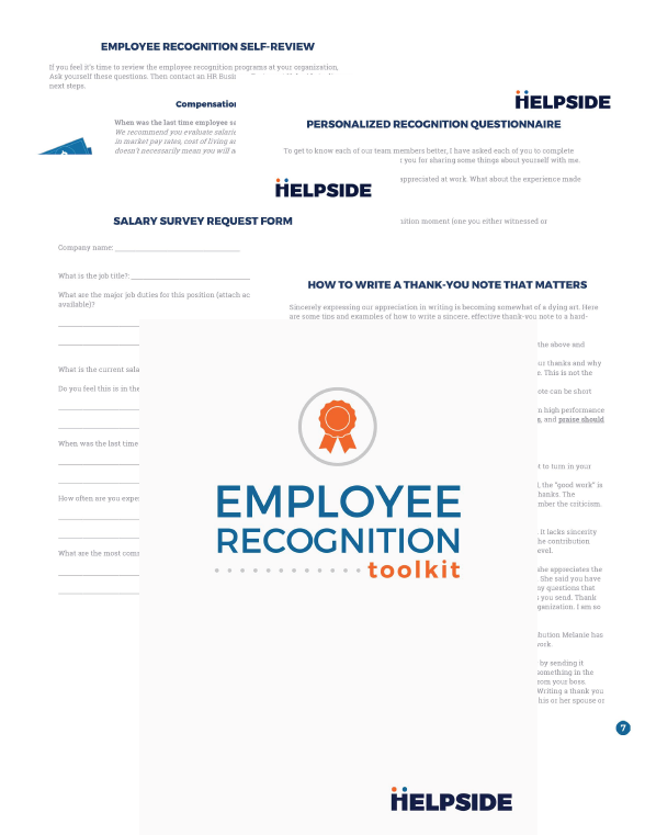 Employee Recognition Tookit - Helpside